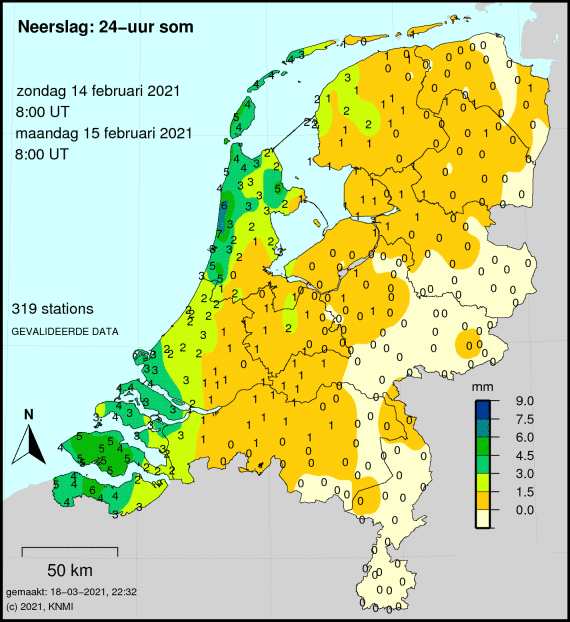 Weather station SchouwenDuiveland (The Netherlands) Current weather maps from Netherlands