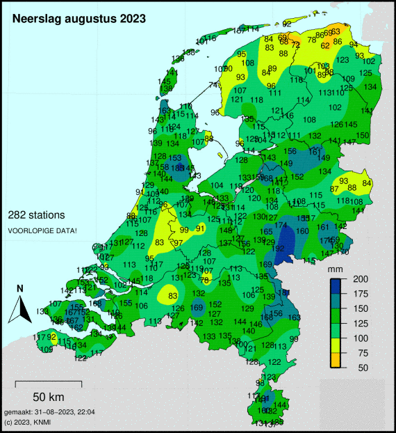 Precipitation (Aug 2023)