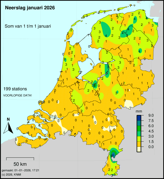 Précipitations (janv. 2026)