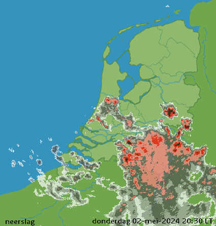 Actueel Neerslagbeeld Nederland