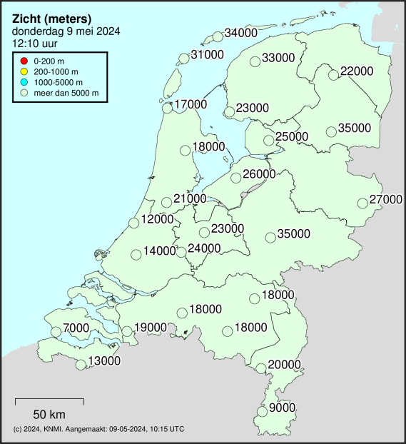 Klik voor de actuele zichtwaarden in Nederland