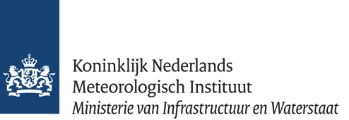 Logo Koninklijk Nederlands Meteorologisch Instituut | Ministerie van Infrastructuur en Waterstaat