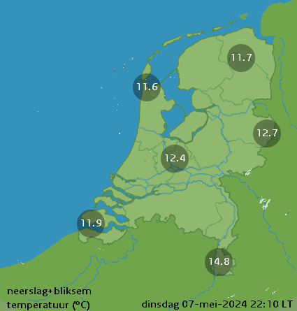Bliksemradar Nederland
