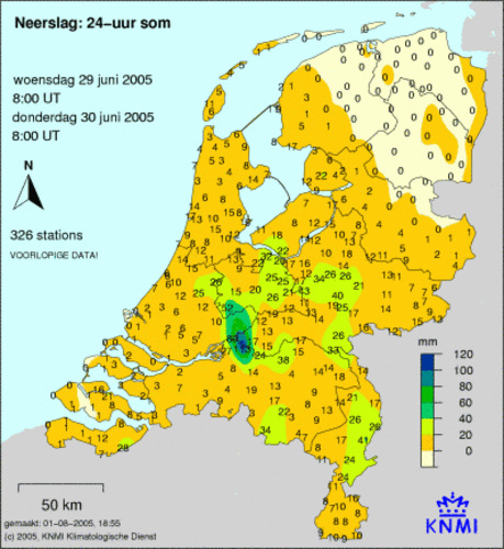 Neerslag 30 augustus