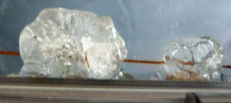 Bij Arnhem vielen hagelstenen ter grootte van 4 à 5 cm (Tinus Beckers, Lichtenvoorde, 22 juni 2008)