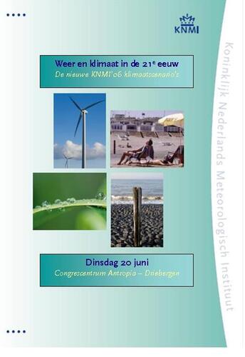 Symposium over nieuwe KNMI klimaatscenario's op 20 juni