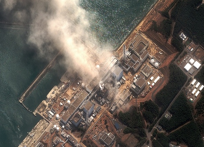 Beelden van de Fukushima Daiichi kernreactor (Foto: AFP /HO/DigitalGlobe/NRC)

