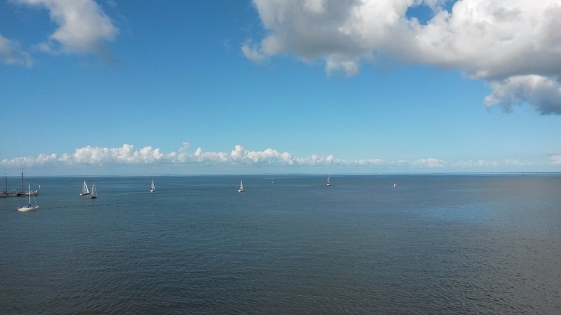 September was een rustige maand maar warm nazomerweer ontbrak. Foto: Jannes Wiersema