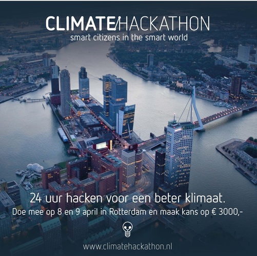 Doe mee en bedenk slimme oplossingen voor een beter stadsklimaat. Schrijf je in voor 1 april 2016. ©KNMI