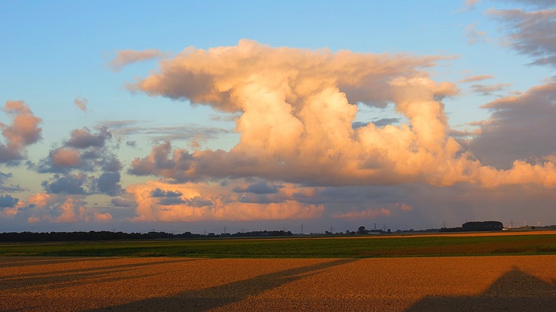 De zomer is dit jaar warm maar door het wisselvallige weer blijft het aantal mooie dagen ver achter bij het gemiddelde  ©Jannes Wiersema