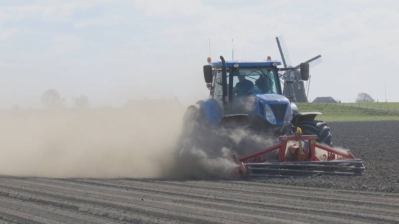 Het voorjaar van 2017 was zeer droog. Alle maanden waren droger dan normaal met lange periodes zonder neerslag  ©Jannes Wiersema