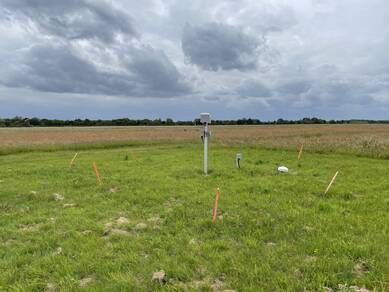 Opstelling van het meetstation.