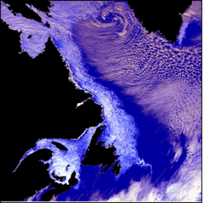 Zeehoogtemetingen met satellieten kunnen laten zien waar in de oceaan diepe menging van water heeft plaatsgevonden en tot welke diepte 