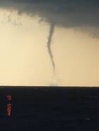 Waterhozen bij Kijkduin maandag 28 augustus 2006 (Foto: P. Pronk)