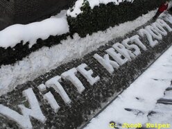 Ondanks de dooi was kerst 2009 op verschillende plaatsen wit (foto: Jacob Kuiper, KNMI/WPI) 