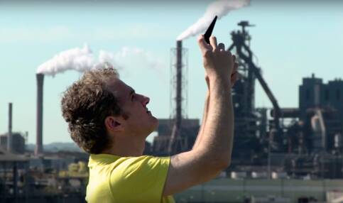 Door iSPEX kan fijnstof overal gemeten worden, zoals bij industrie 