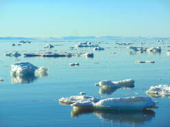 Figuur 1. Arctisch zee-ijs (foto: R. Bintanja).