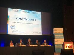 KNMI-directeur Gerard van der Steenhoven opent de CIMO TECO-2018