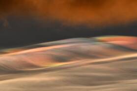 parelmoerwolken op eerste kerstdag 2018