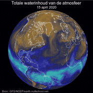 Atmosferische rivieren 15-20 april 2020