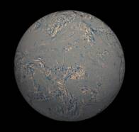 Animatie van de drukgolven die door de vulkaanuitbarsting bij Tonga op 15 januari 2022 zijn opgewekt