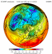 Animatie van de straalstroom in maart 2022