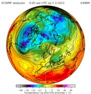 Animatie van de straalstroom in maart 2022