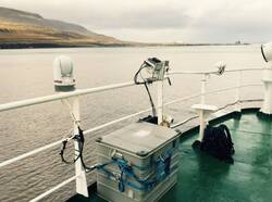 meetapparatuur tijdens SEES 2015 in Spitsbergen.