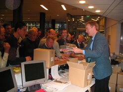 Jacob Kuiper presenteerde zijn boek op zaterdag 13 december