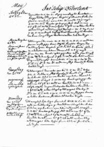 Scheepsjournaal uit 1650