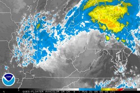 Satellietfoto Katrina 31 aug.'05