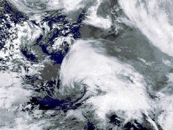 satellietfoto kerststorm 26 december 1999