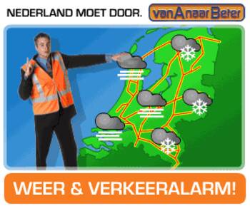 Banner weer- en verkeeralarm