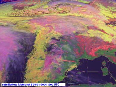 Meteosat 8- wat kleuren kunnen doen....