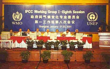 Het vorige IPCC rapport stamt uit 2001