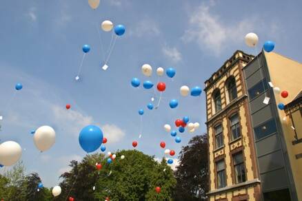 Ballonnenwedstrijd jubileum