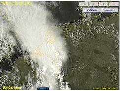 Satellietbeeld van 14 juli 2010 om 18.15 uur
