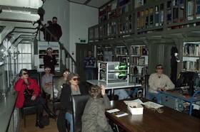 De drie-dimensionale weerbioscoop op de Sonnenborgh (foto: Kees Lemcke, KNMI)