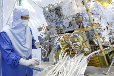 TROPOMI wordt getest (Bron: Airbus DS NL)