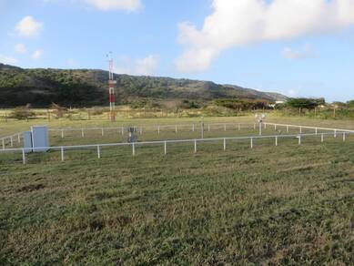 Weerstation op St. Eustatius
