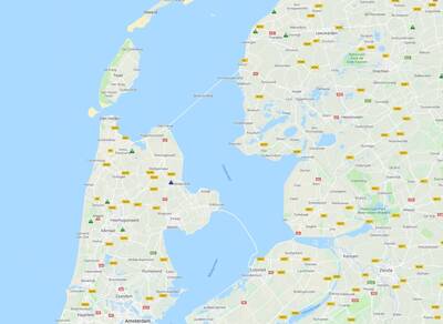 Locatie  seismische stations