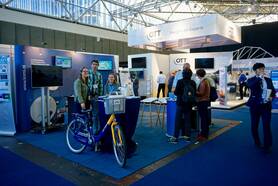 KNMI-stand op de Meteorological Technology World Expo in de RAI Amsterdam