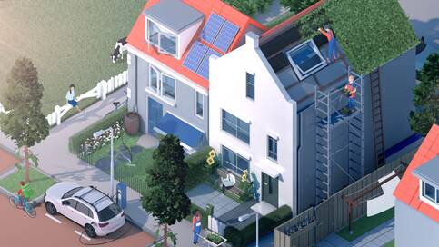 Still uit het KNMI Klimaatsignaal'21