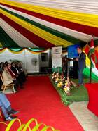 Toespraak van KNMI'er Rubert Konijn bij de opening van het nieuwe gebouw van de Meteo Dienst Suriname