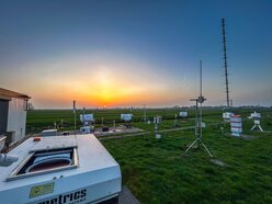 Foto van meetveld bij Cabauw