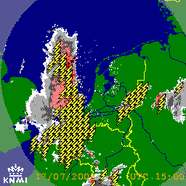 Weerrader 17 juli 2004