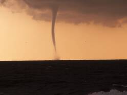 Waterhozen bij Kijkduin maandag 28 augustus 2006 (Foto: T. van Tol)