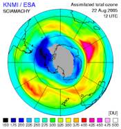 Ozongat augustus 2005