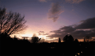 Time-lapse van de parelmoerwolken op 2 februari 2016 in Steenwijk. ©Jacob Kuiper 