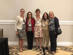 pieternel levelt en collega's tijdens de uitreiking van de pecora award